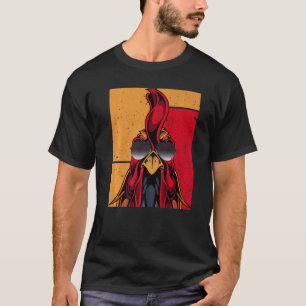 Cool Tupp Som Bär Solglasögon Retro Vintage Chic T Shirt