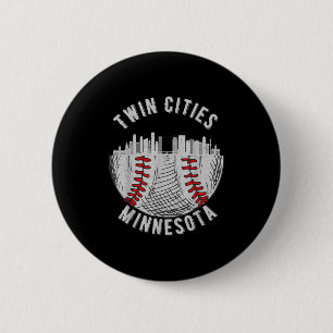 Cool Twin Cities Minnesota Mn Baseboll Skyline St  Knapp