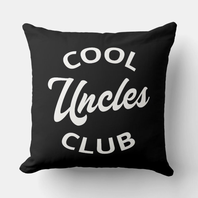 Cool Uncles Club I Kudde (Framsida)