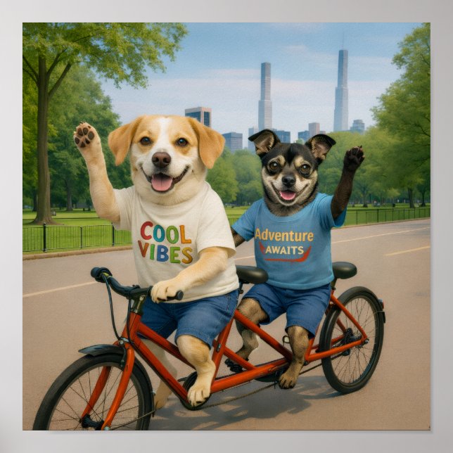 "Cool Vibes" Poster (Framsidan)