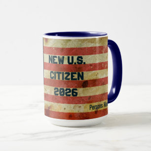 Cool Vintage Ny U.S.-medborgare Kaffemug 2026 Mugg