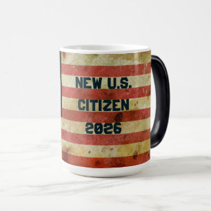 Cool Vintage Ny U.S.-medborgare Kaffemugge 2026 Magisk Mugg