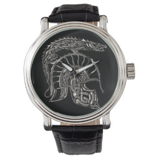 Cool Warrior Metallic Drakhuvudbonad Armbandsur