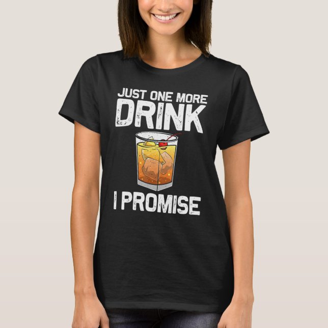 Cool Whiskey For Men Women Malt Whisky Alcohol Bou T Shirt (Framsida)