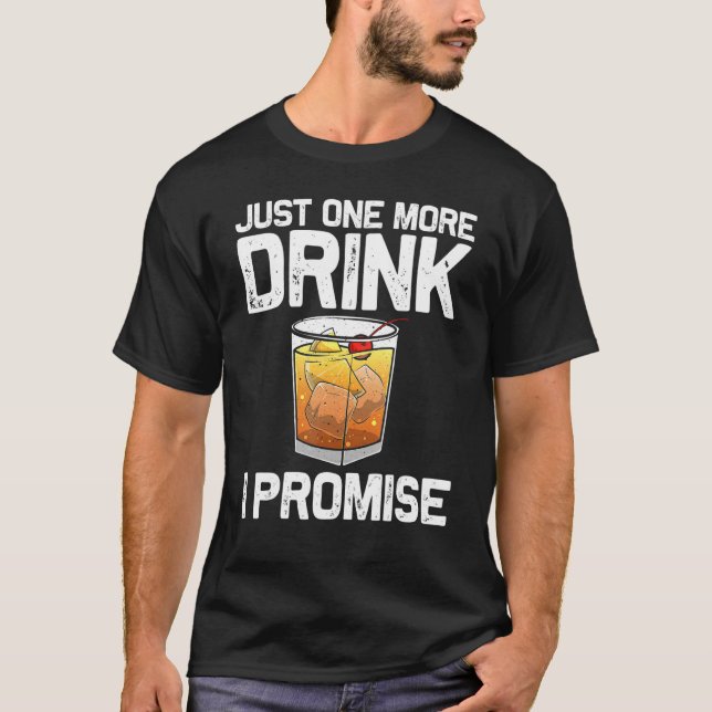 Cool Whiskey For Men Women Malt Whisky Alcohol Bou T Shirt (Framsida)