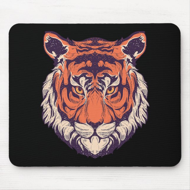 Cool Wild Tiger Tee Shirts, Tiger Fashion Graphic  Musmatta (Framsidan)