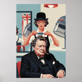 Cool Winston Churchill Poster