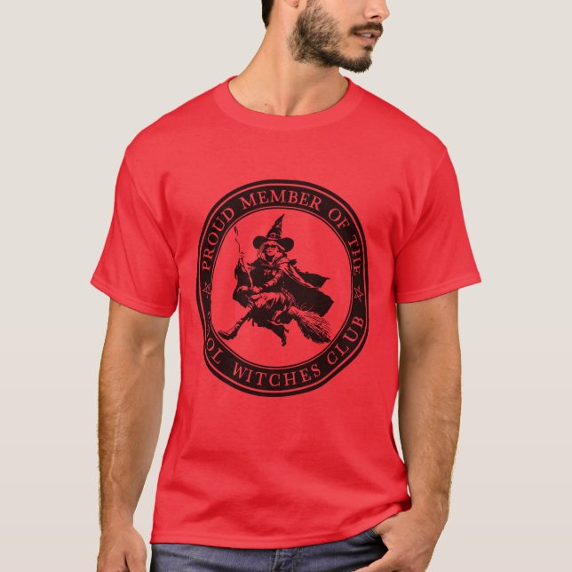 Cool Witches Club T Shirt (Framsida)