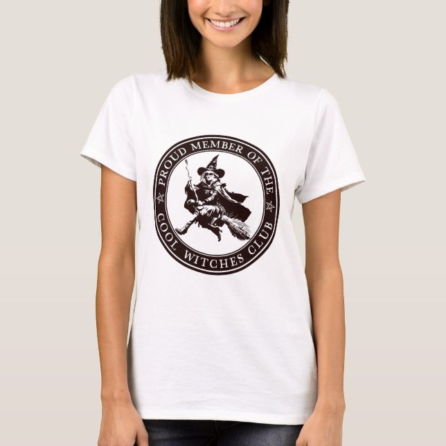 Cool Witches Club T Shirt (Framsida)