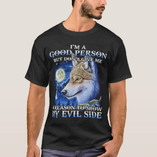 Cool Wolf Illustration – The Wild Gift Tee Edition