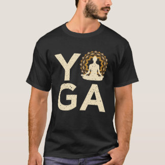 Cool Yoga Buddhism Namaste Livsstil Yoga Instruktö T Shirt