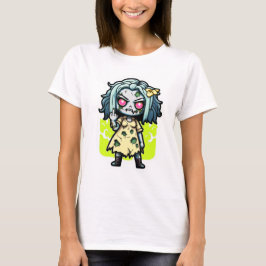 cool ZOMBIE TJEJE halloween lilla syster enkel kos T Shirt