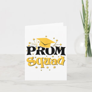 Coola 2025 Prom Squad Cl of 2025 Studenten Matchin Kort