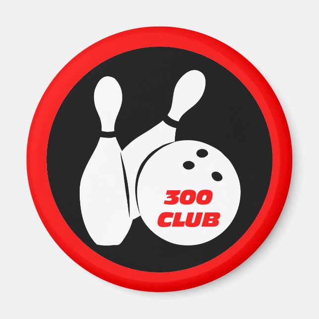 Coola 300 bowling magnet (Framsidan)
