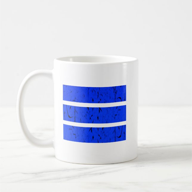 Coola 3 radsymbol | Enhetlighet och harmoniska fär Kaffemugg (Vänster)