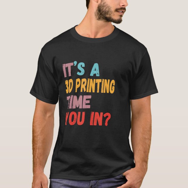 Coola 3D-skrivare För manar kvinnor T Shirt (Framsida)
