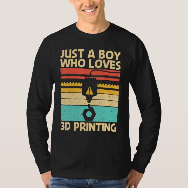 Coola 3d-utskrift för Boys Manar 3d-utskrift T Shirt (Framsida)