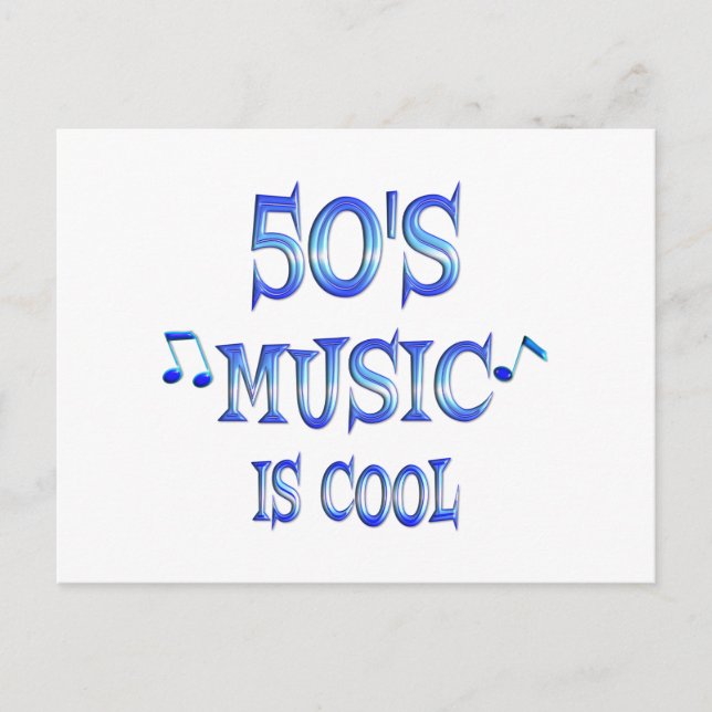 Coola 50s vykort (Framsida)