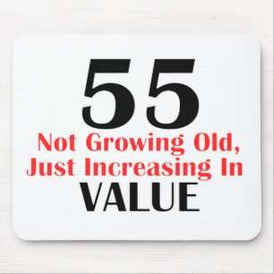 COOLA 55 ÅR GAMMALA FÖDELSEDAGDESIGNER MUSMATTA