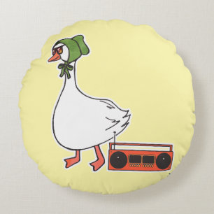 Coola 80s Bonnet Funny Kitchen Goose Tecknad Rund Kudde