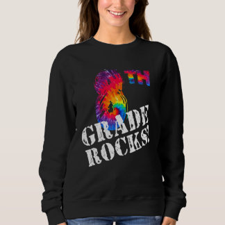 Coola 8:e Klass Sten Tie Dye Lärare tillbaka till  T Shirt