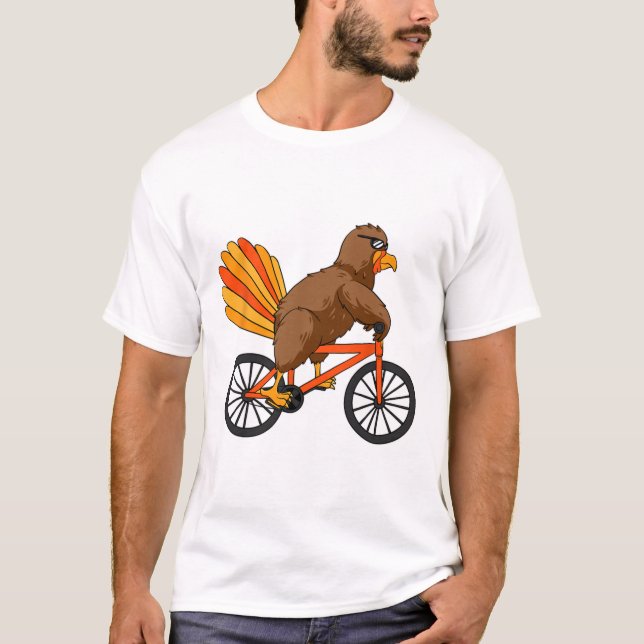 Coola A för Thanksgiving av  för Turkiet T Shirt (Framsida)