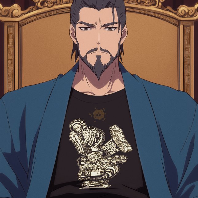 Coola Abstrakt Bläck T-Shirt (Skapare uppladdad)