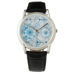 Coola Abstrakt Engine Technology Armbandsur