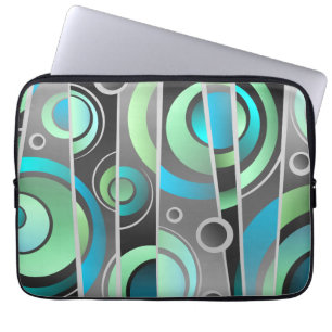 Coola-Abstrakt för popup-konst, geometrisk Mönster Laptop Sleeve