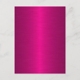coola abstrakt metallisk rosa vykort
