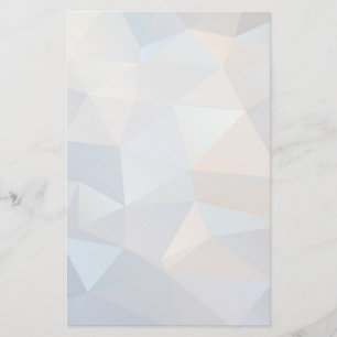 Coola Abstrakt Triangle Mönster Brevpapper