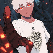 Coola Abstrakt White Bläck T-Shirt