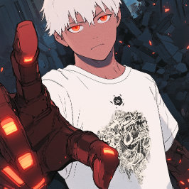 Coola Abstrakt White Bläck T-Shirt