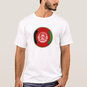 Coola Afghanistan Flagga Seal T Shirt