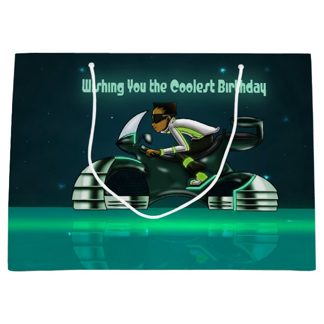 Coola African American Boy Birthday (Framsidan)