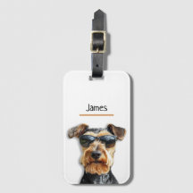Coola Airedale Terrier "James" Anpassningsbar