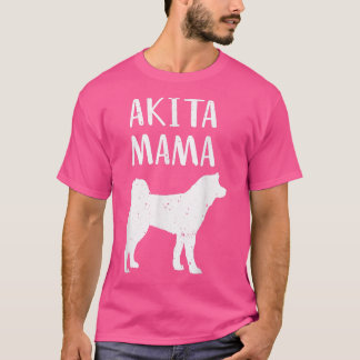 Coola Akita Art Women Akita Mamma Owner Djurälskar T Shirt