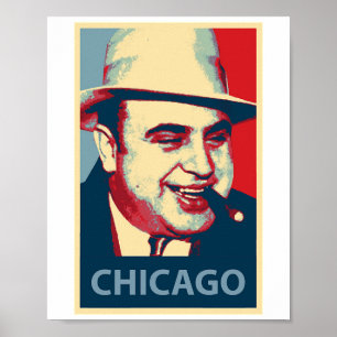 Coola Al Capone Italiano Gangster Chicago Hope Óbá Poster