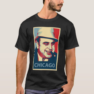 Coola Al Capone Italiano Gangster Chicago Hope Óbá T Shirt