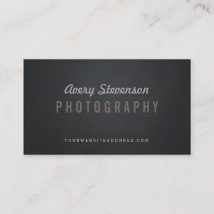 Coola Åldras Vintage Typografi Hip-foto Visitkort