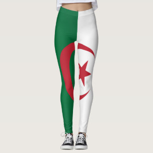 Coola Algeriet Flagga Mode Leggings