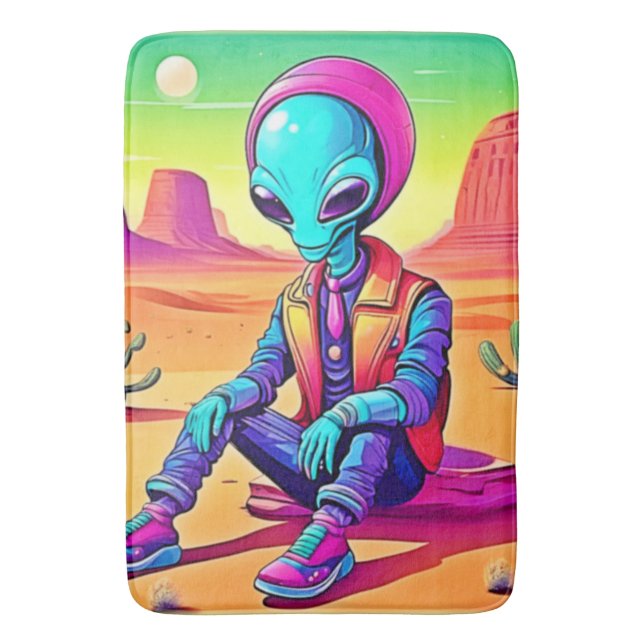 Coola Alien Desert Chillin Badrumsmatta (Framsidan (Vertikal))