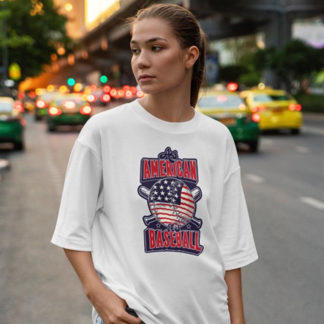 Coola American Baseball T Shirt (Skapare uppladdad)