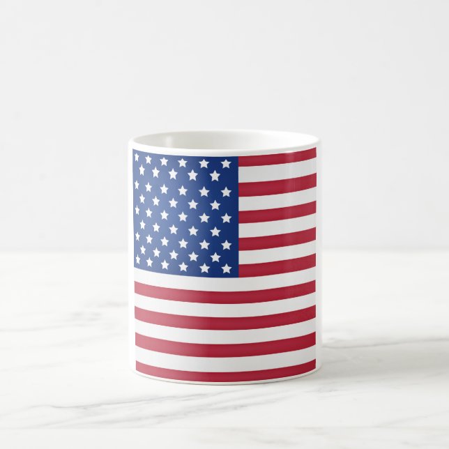 Coola American Flagga Kaffemugg (Center)