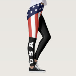 Coola American Leggings | American Flagga Leggings