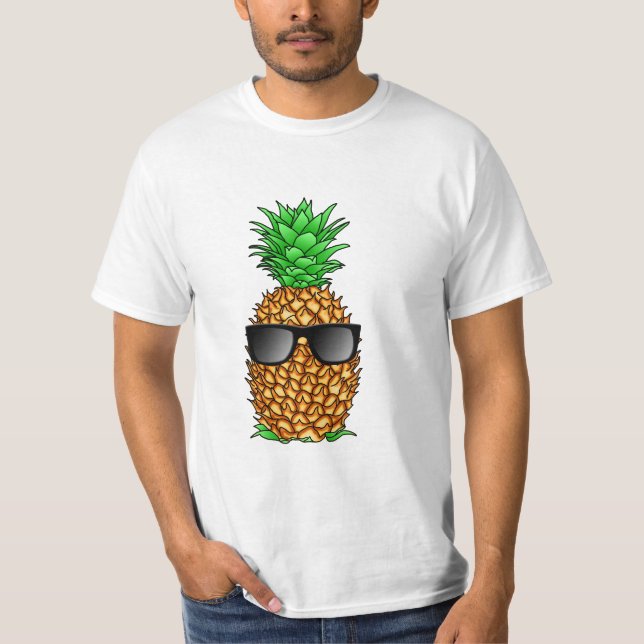 Coola Ananas T-shirt (Framsida)
