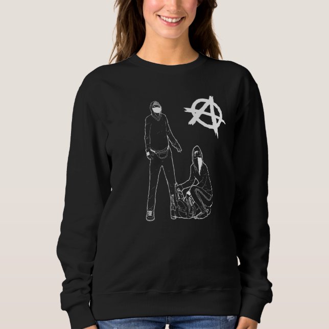 Coola Anarchy Anarchie Punk I Anarchist Anarcho Ca T Shirt (Framsida)