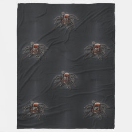 Coola Animal Mönster - Cute Spider 1 Fleecefilt