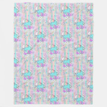 Coola Animal Mönster - Tecknad Unicorn 1