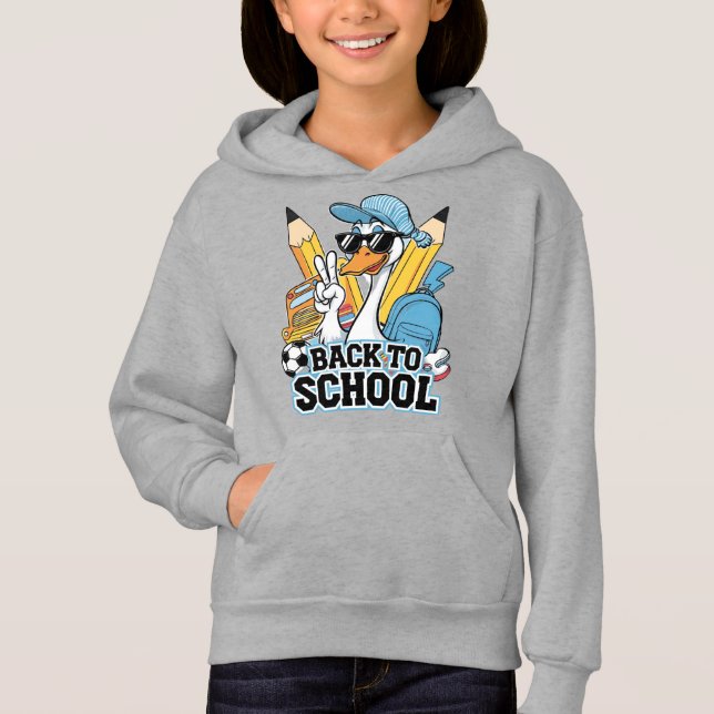 Coola Anka Back to school T Shirt (Framsida)